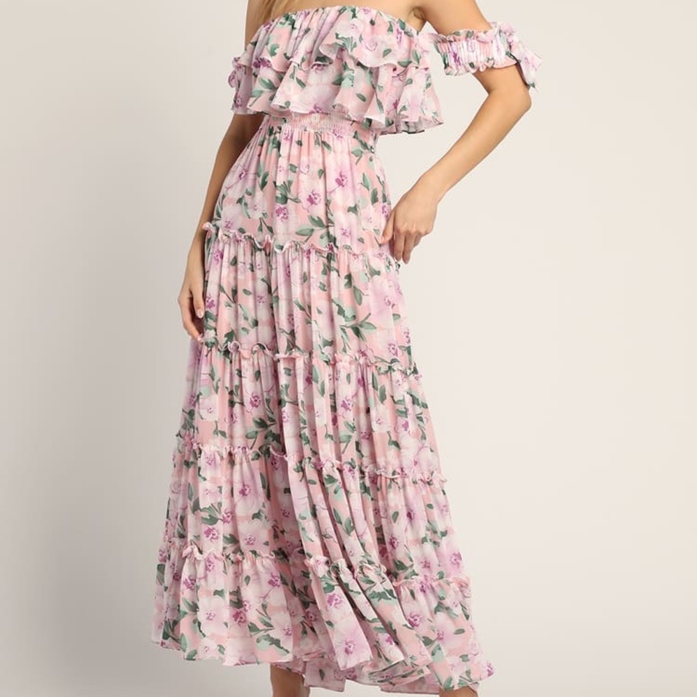 NWT floral maxi dress
